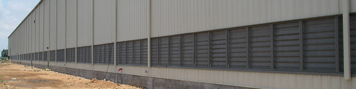 industrial louvers vs commercial louvers