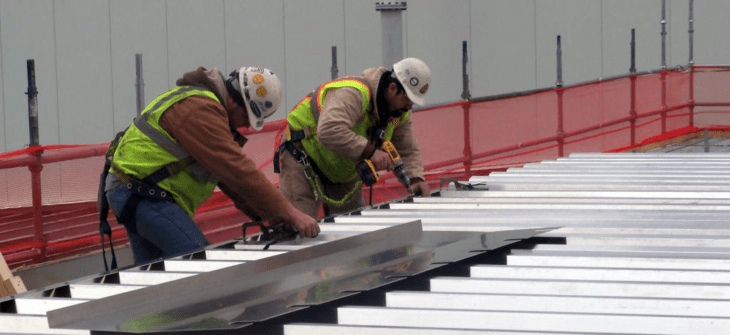 low-profile ventilator Installation
