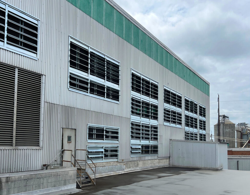 EcoStream90 wall louvers