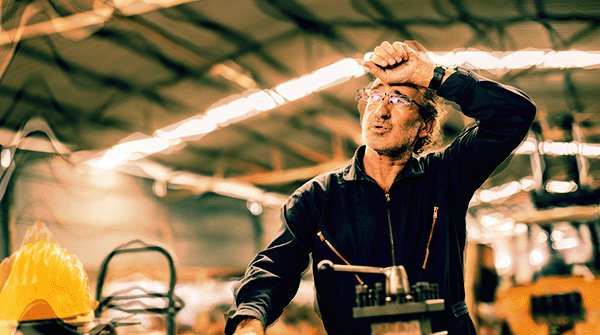How long can a factory worker work in a hot building? Longer with a Moffitt Ventilation Solution